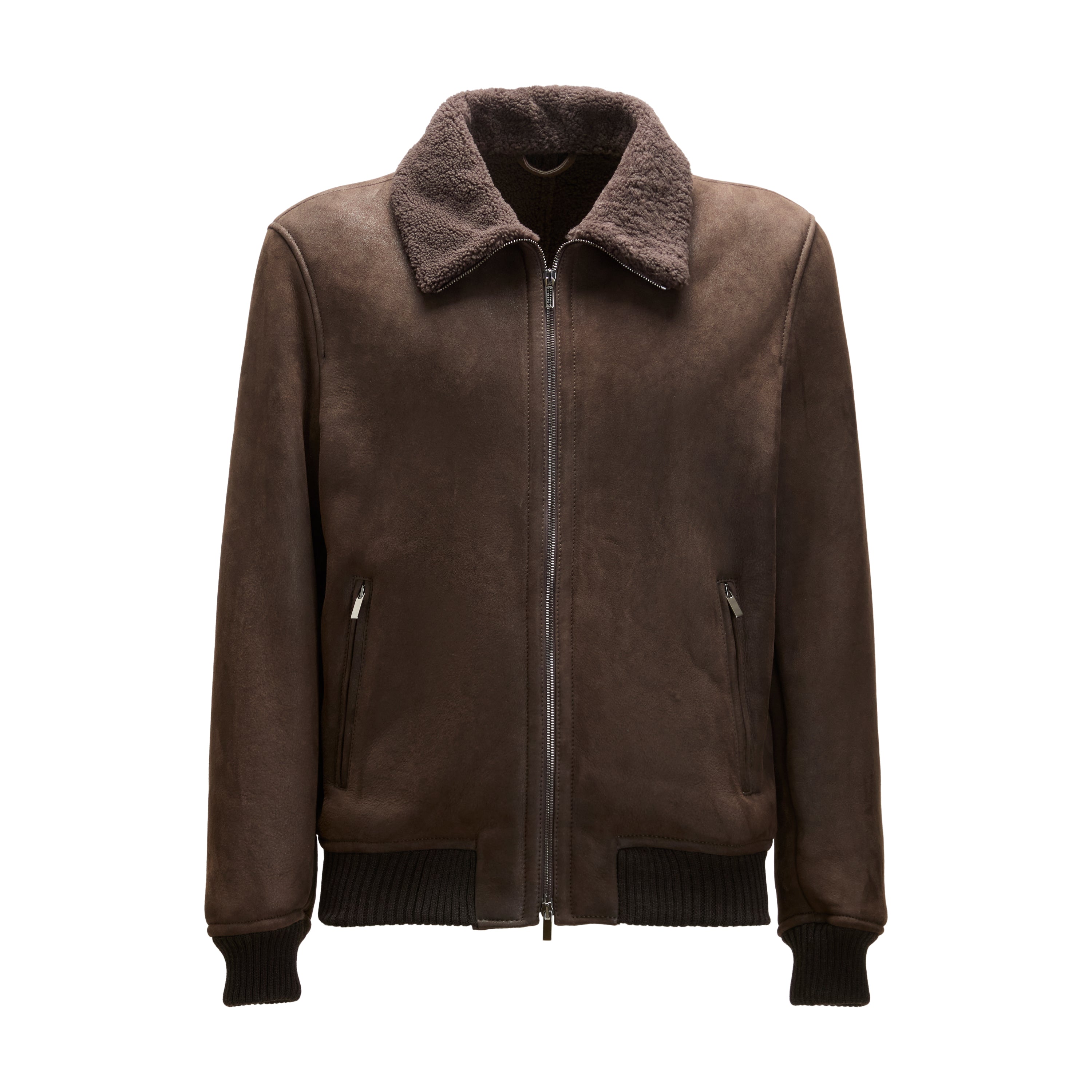 F.lli Rossetti 99809 giubbino shearling cuoio uomo