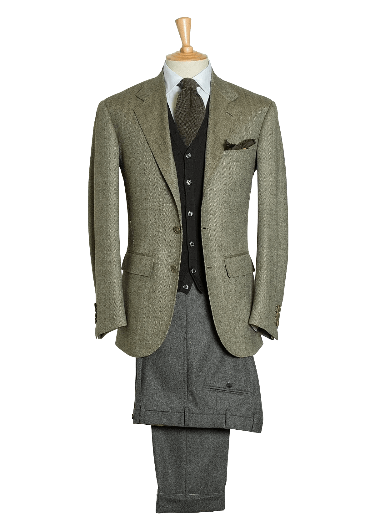 Stefano Bemer Blazers SV2018 giacca lana spigata salvia