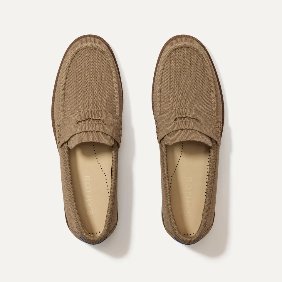 Rothy's The Penny Loafer mocassini donna Portobello marrone