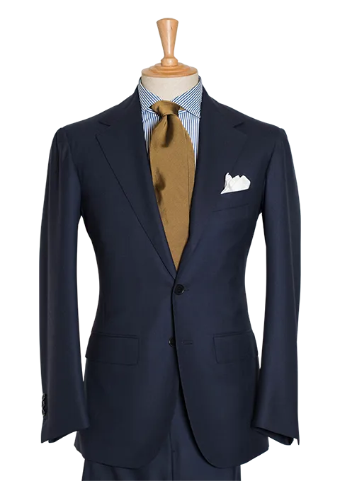 Stefano Bemer Suits SV1001 abito lana blu 50