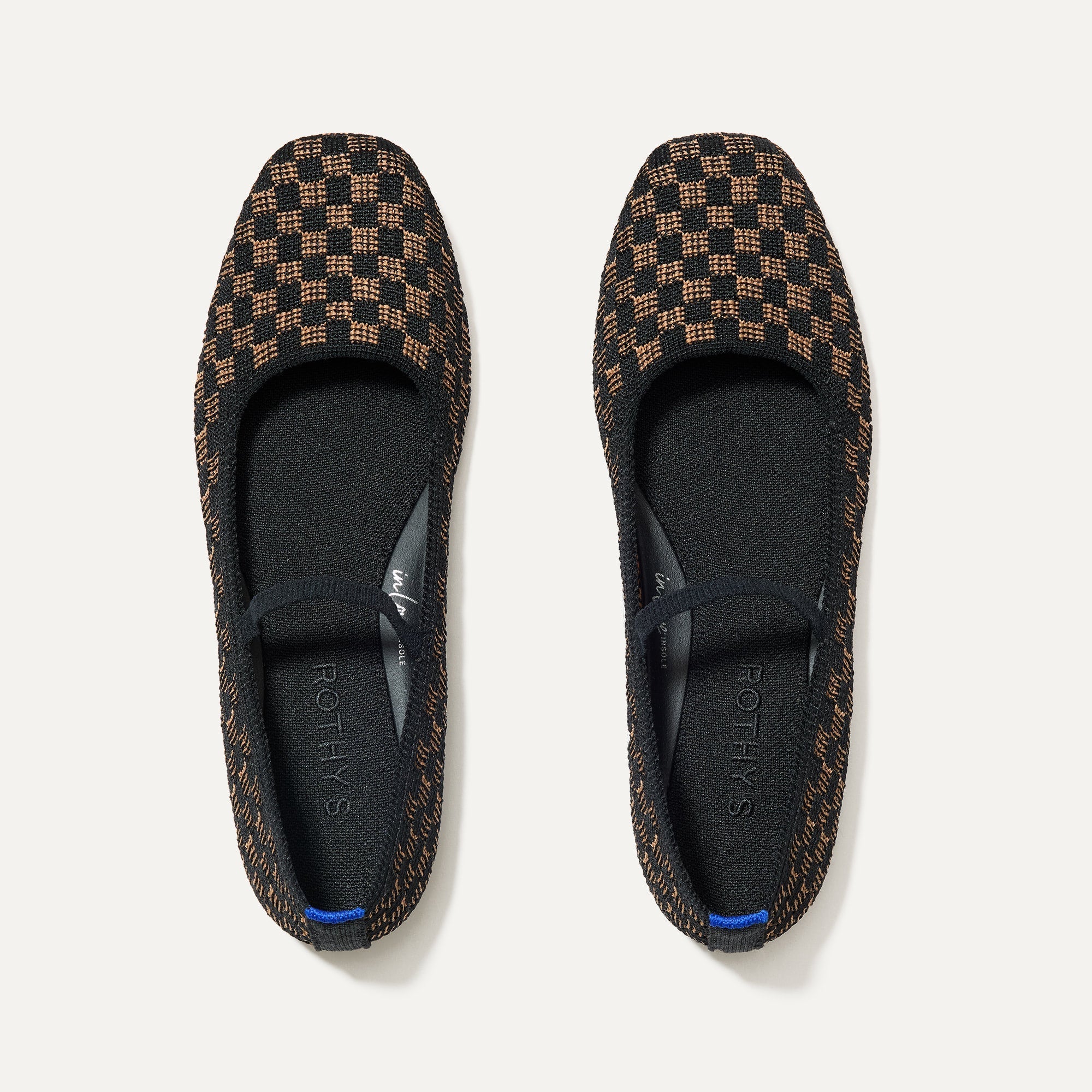 Rothy's The Max Mary Jane ballerine Navy ReVelvet 38