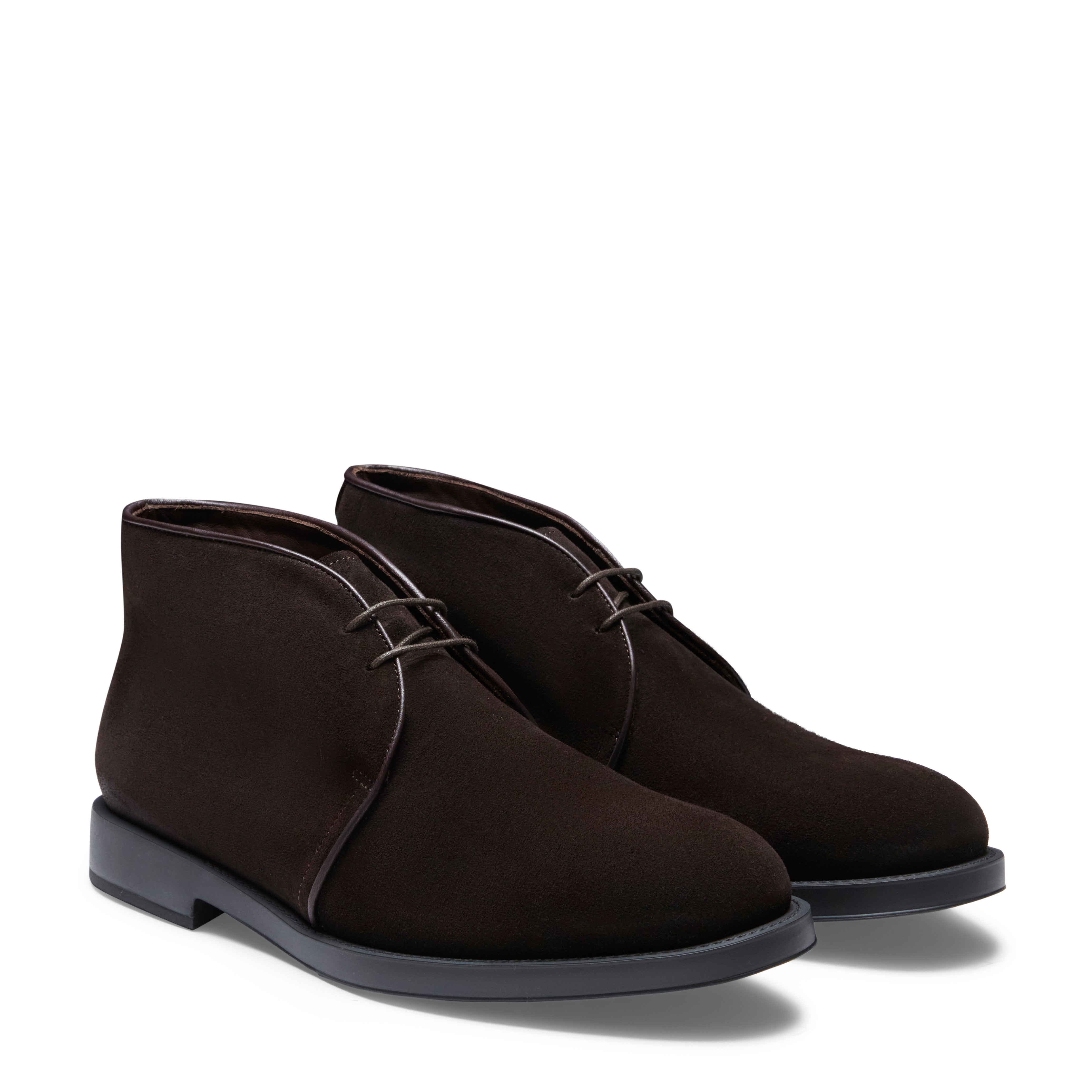 F.lli Rossetti desert boot suede cacao idrorepellente