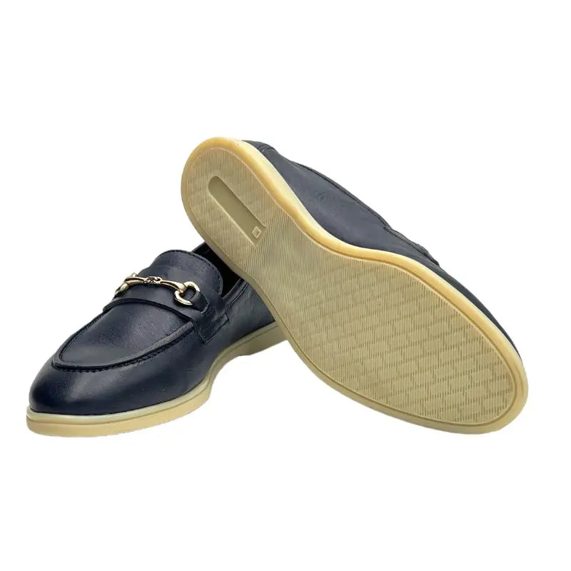 Sandro Barbera 182 Stringate Donna blu pelle anticata EU 38