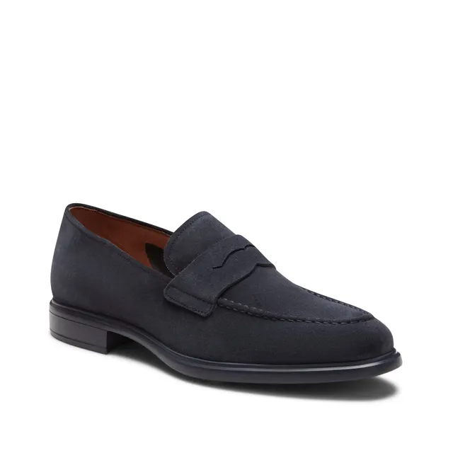F.lli Rossetti Richard 47416 Mocassino Suede Uomo Blu Marine