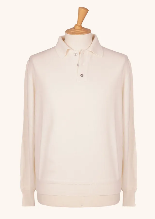Stefano Bemer Polos W26SB201 polo cashmere crema