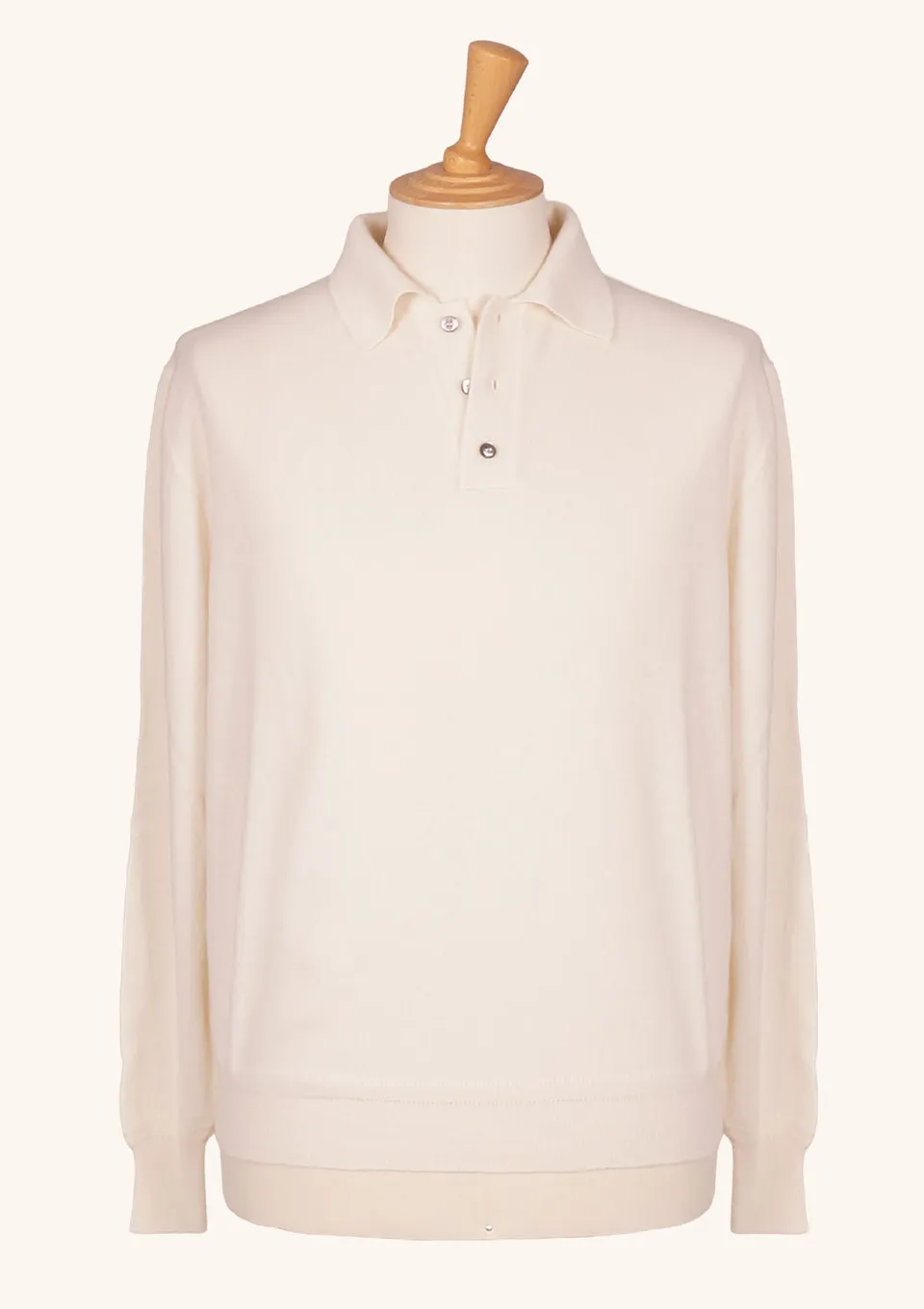 Stefano Bemer Polos W26SB201 polo cashmere crema
