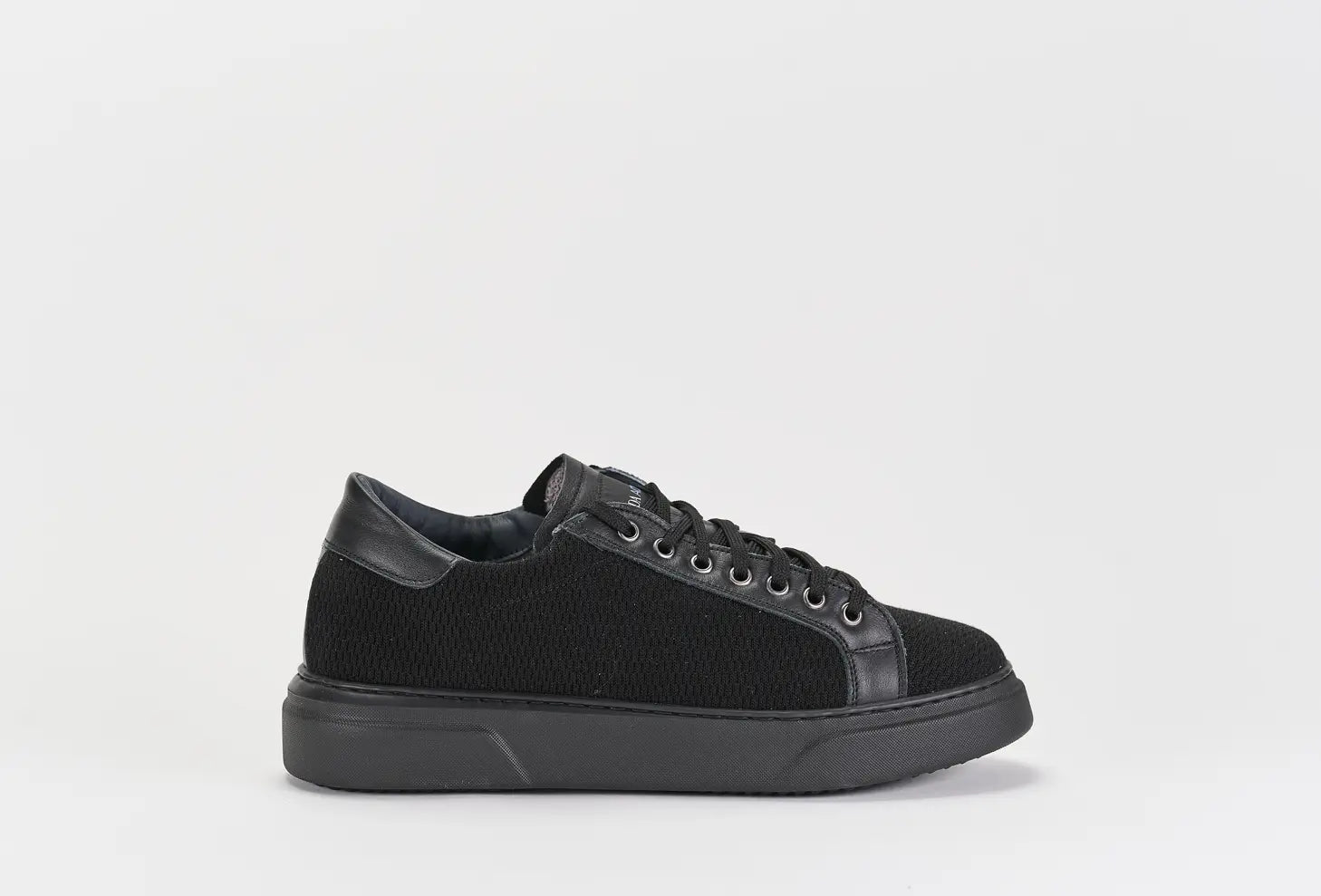 Sandro Barbera & Figli Wooly 1100 sneaker nera lana merino