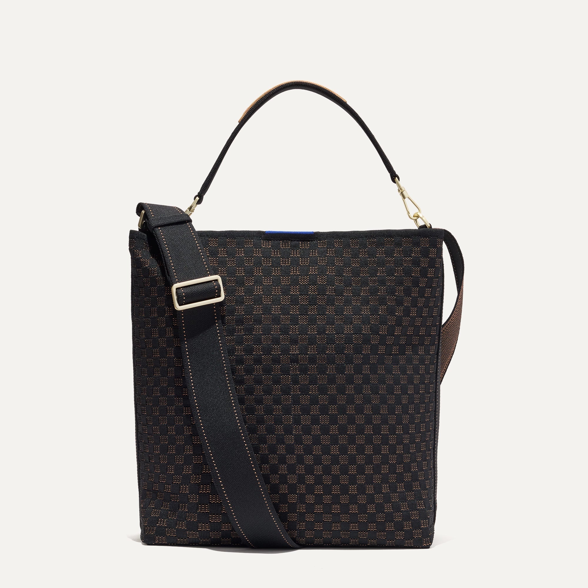 Rothy's The Bucket Bag borsa secchiello nero intreccio