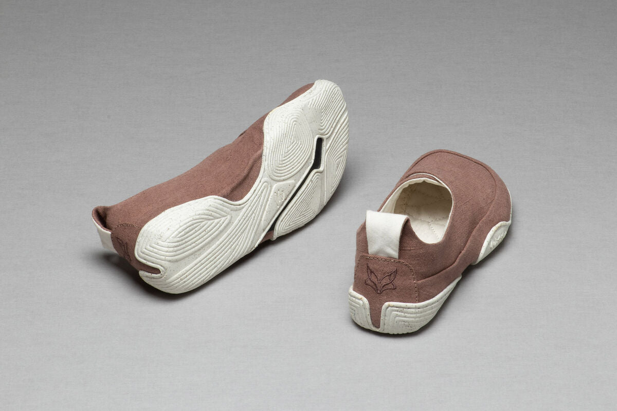 Wildling Cahor Medium Clay scarpe slip on bambini canapa