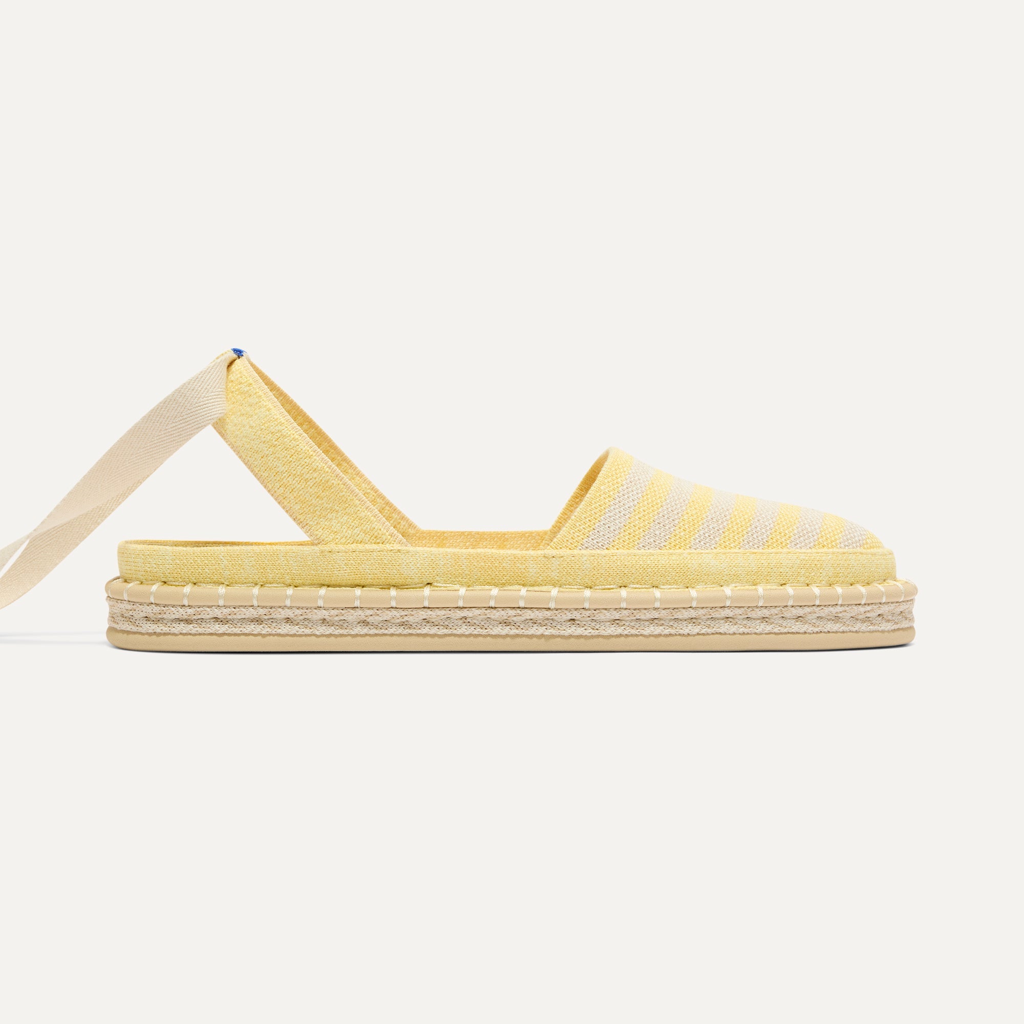 Rothy's The D'Orsay Espadrille ballerine Sunshine Stripe righe