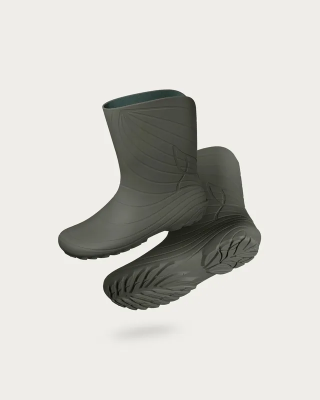 Wildling Shoes Ranidae Green stivale pioggia verde impermeabile