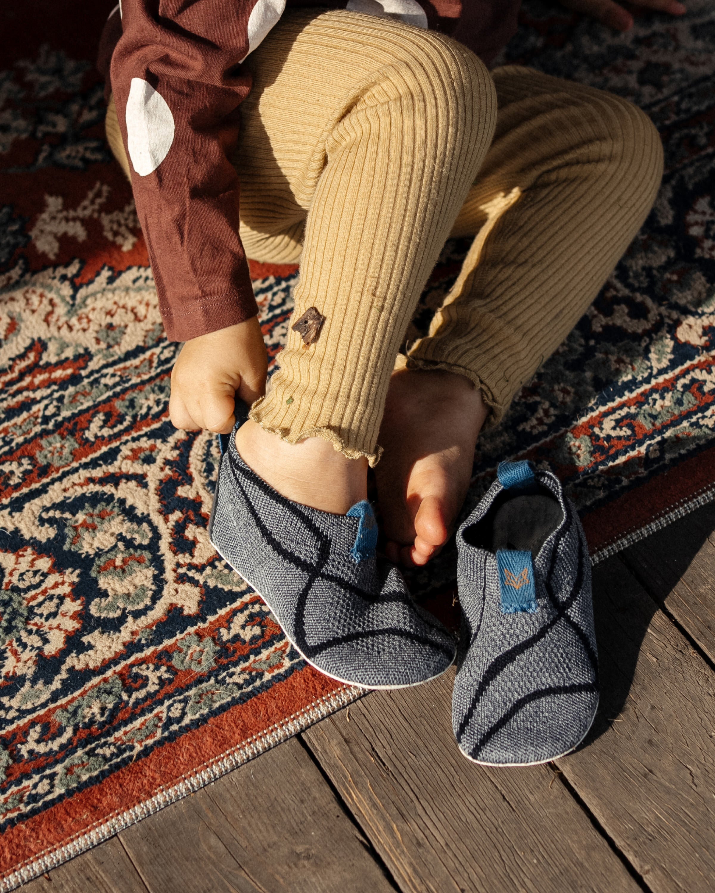 Wildling Rosci scarpe barefoot bimbi grigio EU 20 leggera
