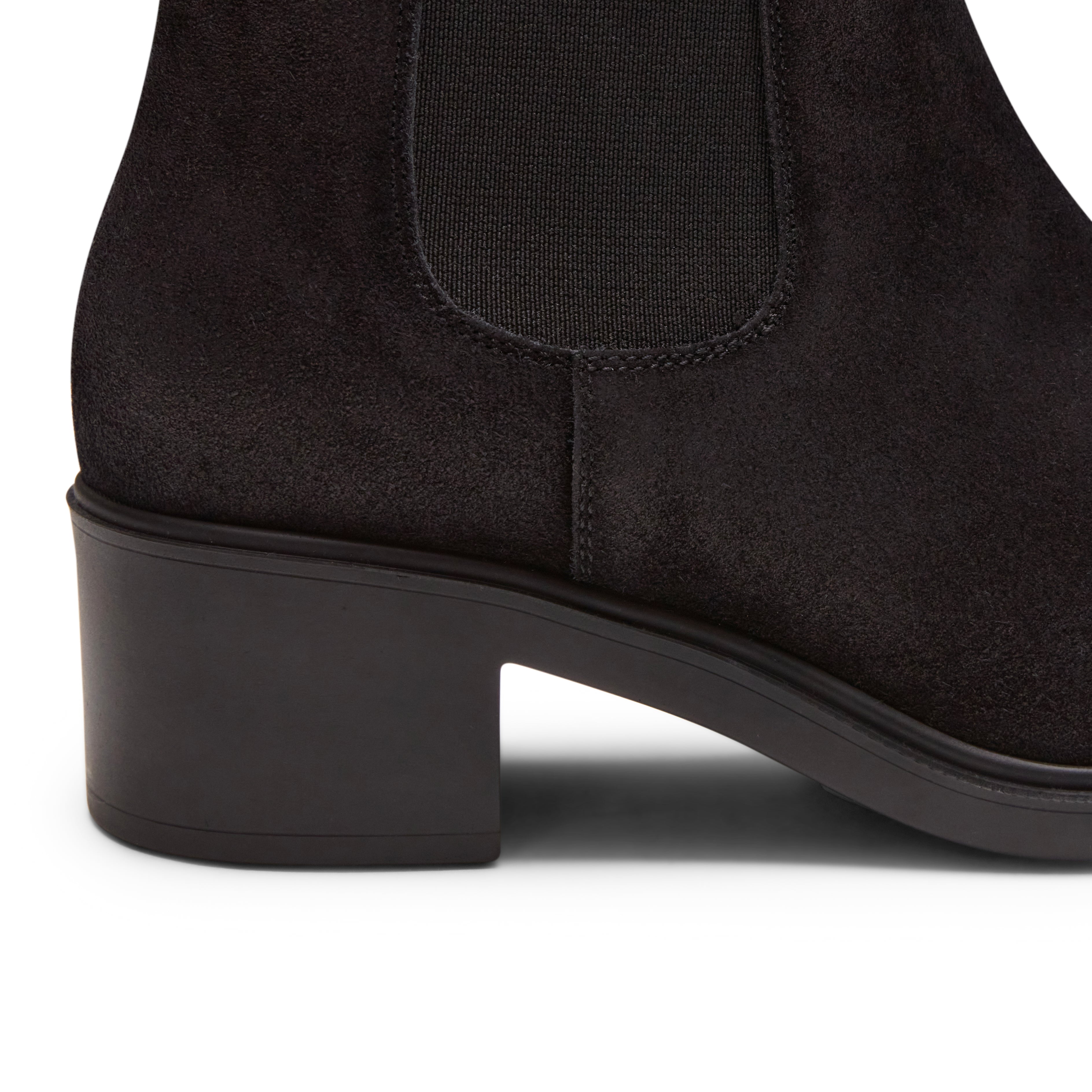 F.lli Rossetti Polacco Beatles Suede Nero Stivaletto Tacco 40