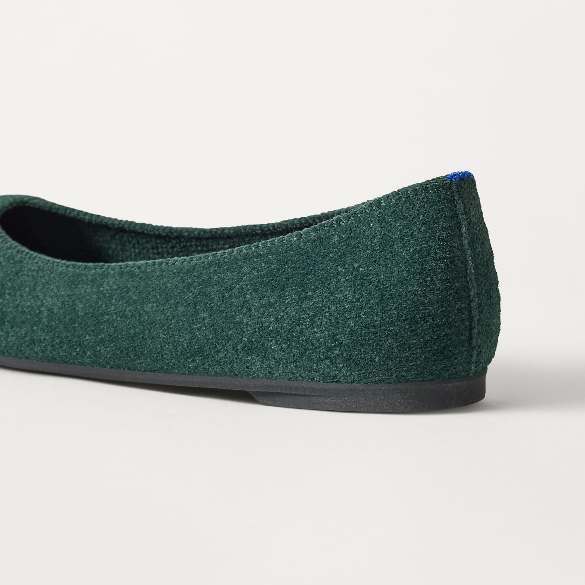 Rothy's Flats The Almond Ballet ballerine verde punta mandorla