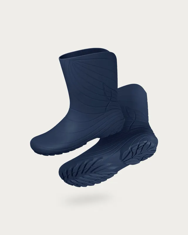 Wildling Ranidae Indigo stivale pioggia blu vegan impermeabile