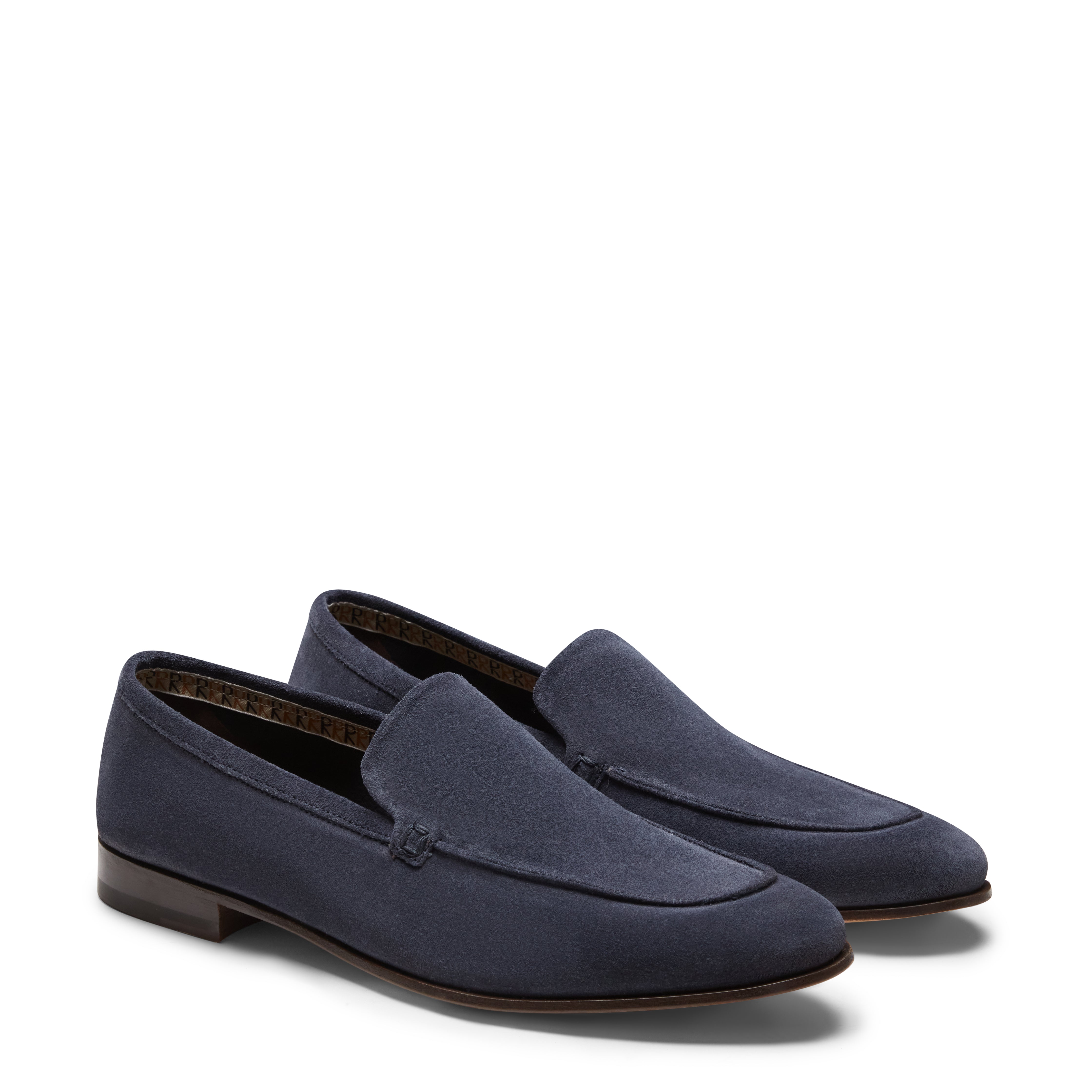 F.lli Rossetti Estate Mocassino Uomo Suede Navy 51827
