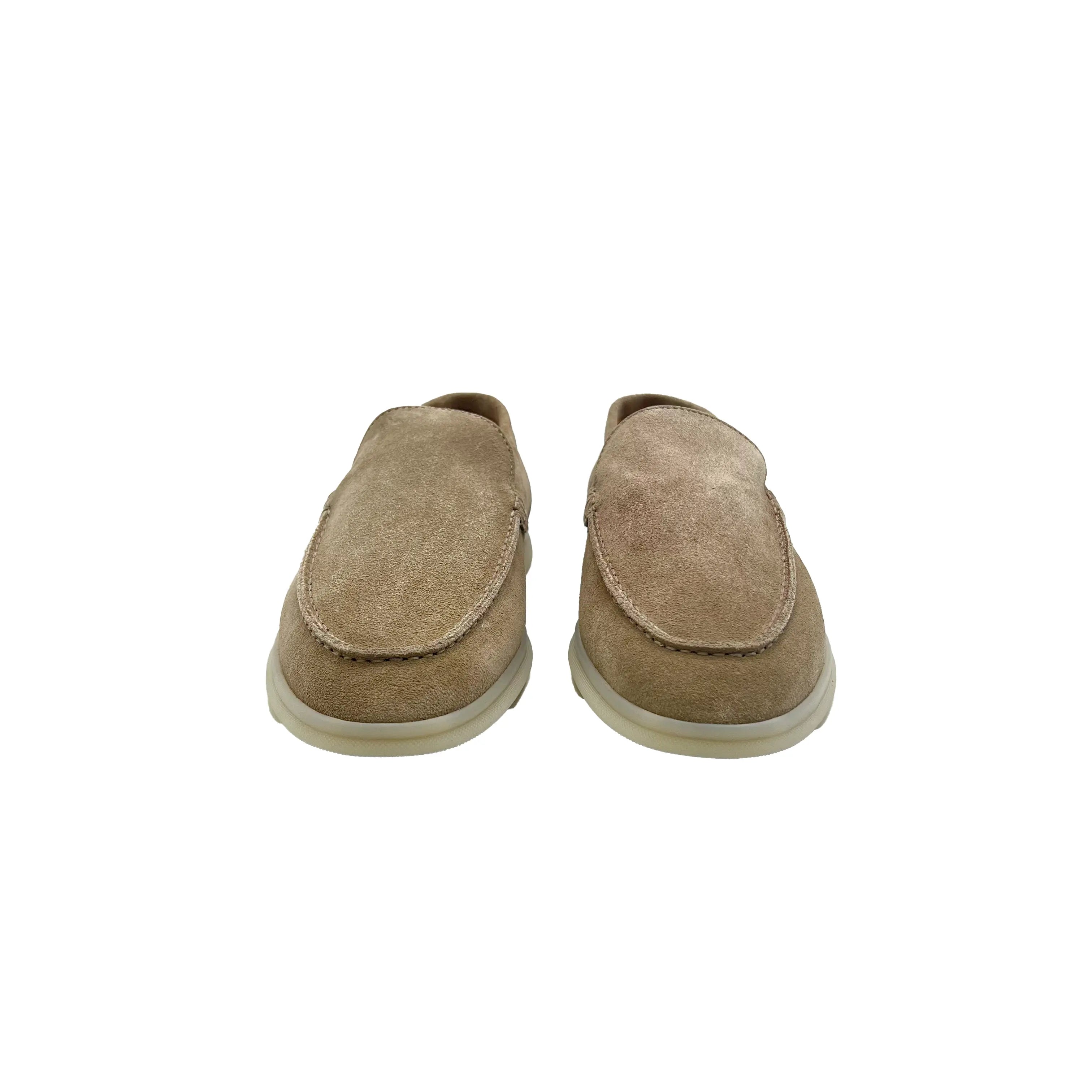 Sandro Barbera & Figli 797-24 mocassino uomo scamosciato sabbia