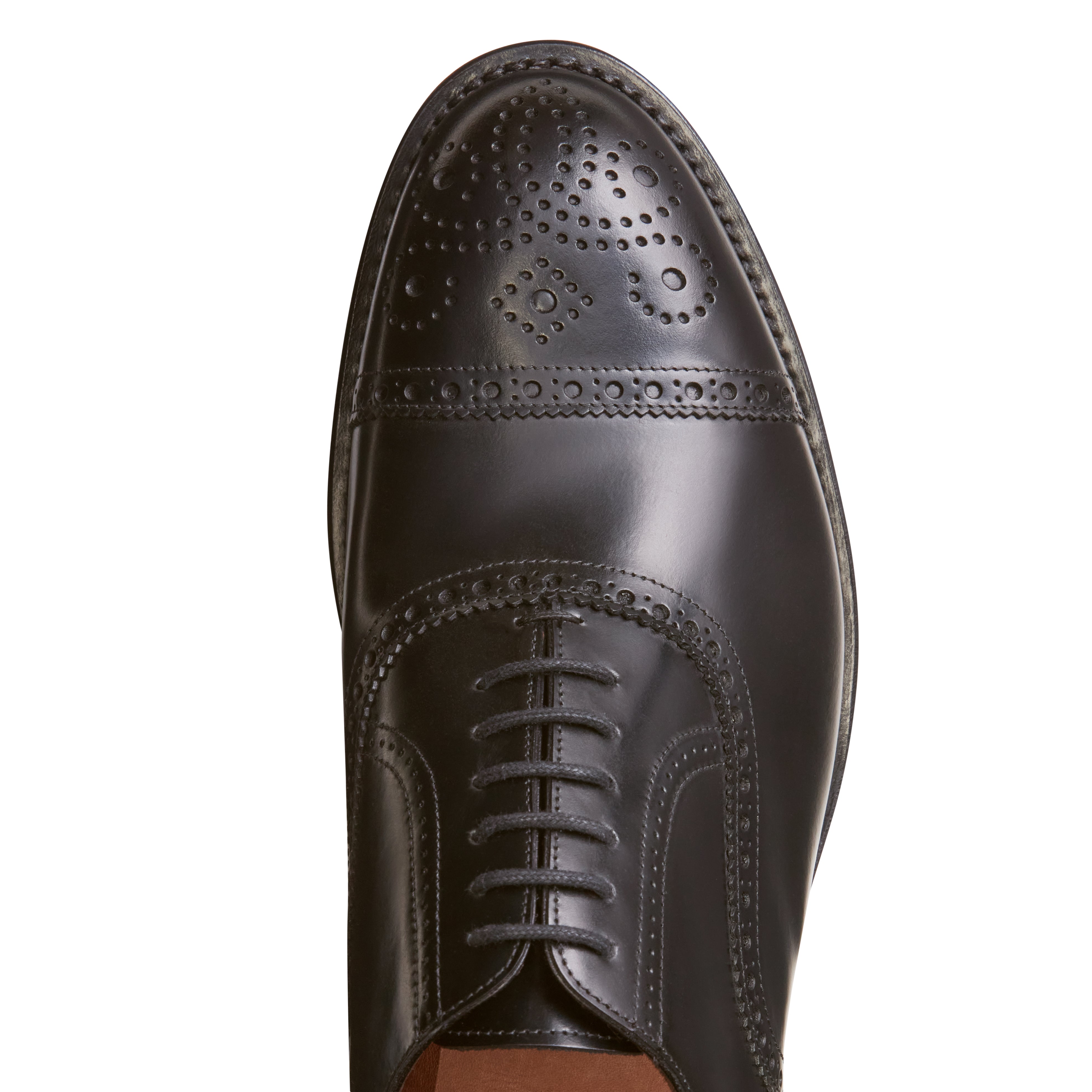 F.lli Rossetti 12860 Francesina Uomo Pelle Nero Goodyear