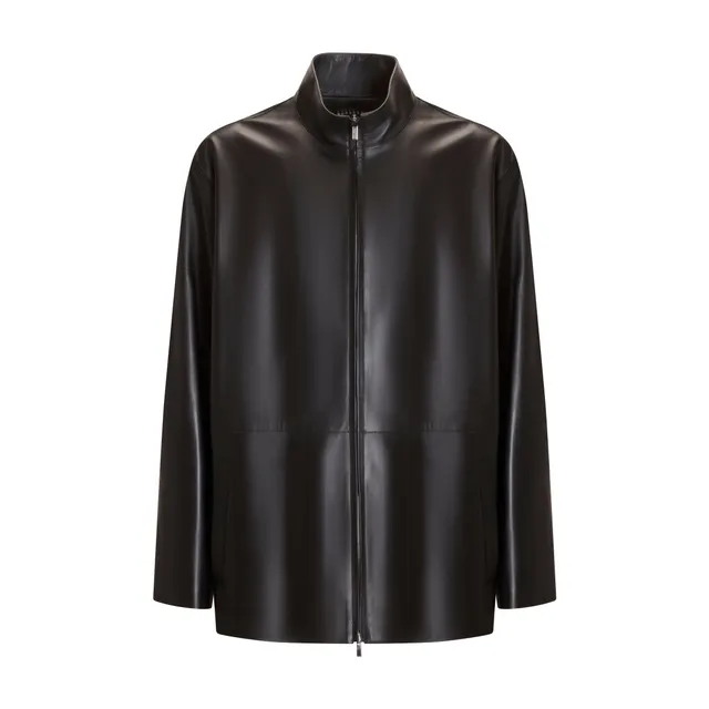 F.lli Rossetti 99797 Caban Pelle Uomo Nero Nappa