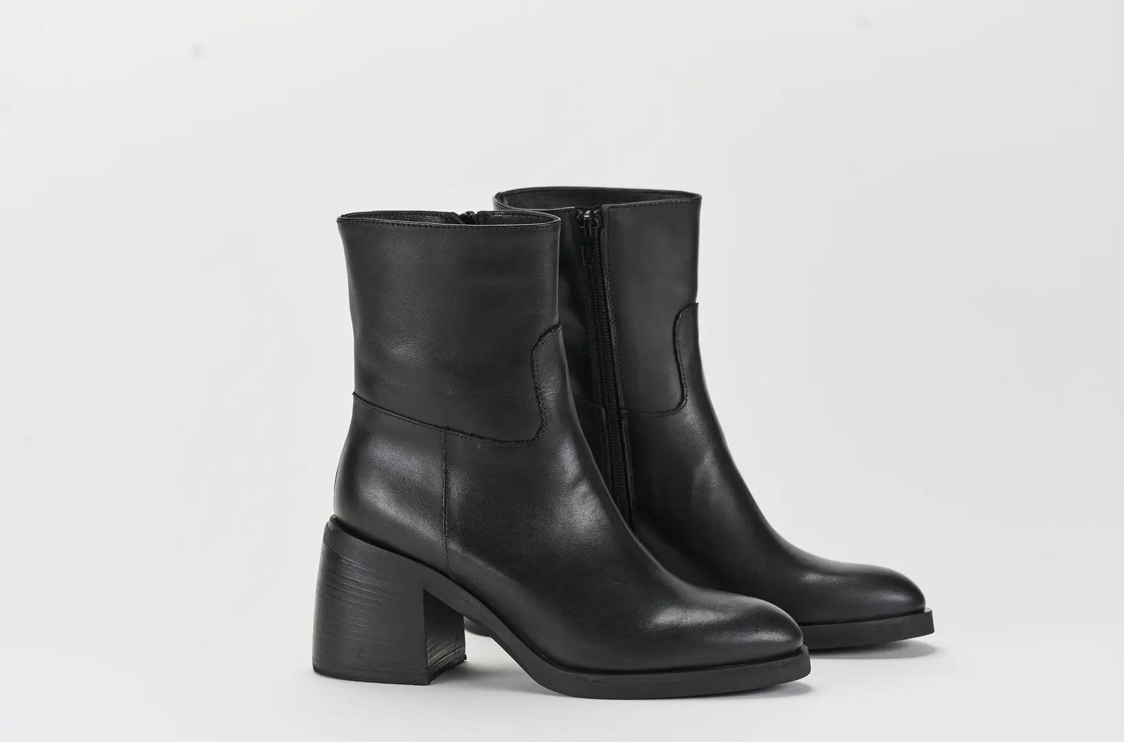 Sandro Barbera & Figli Tania 02 stivaletto nero tacco 7 cm