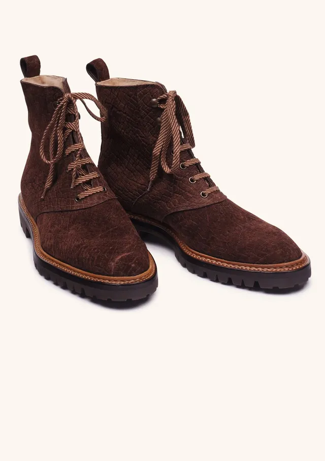 Stefano Bemer Boots C7500V2 stivali pelle marrone 43