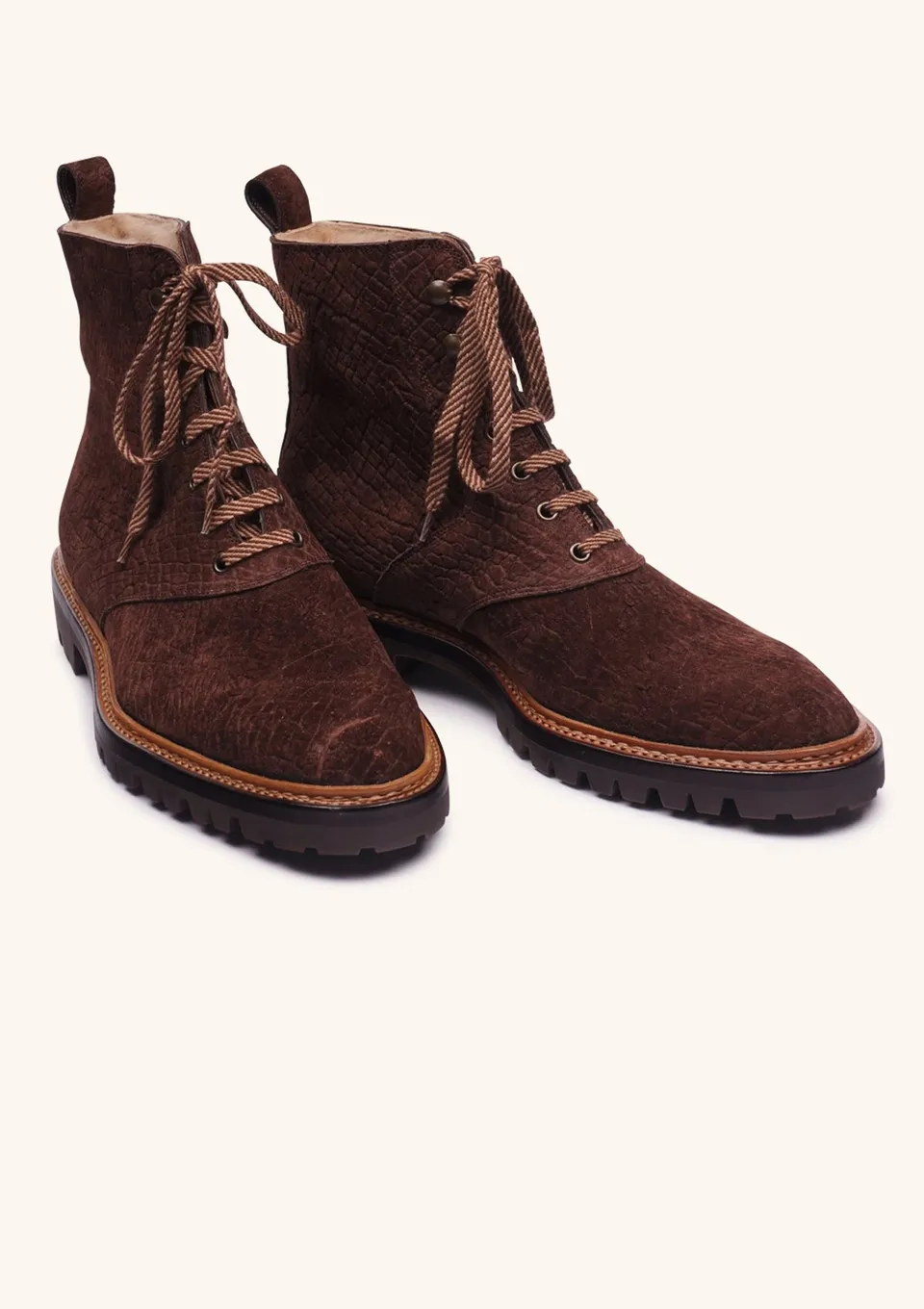 Stefano Bemer Boots C7500V2 stivali pelle marrone 43