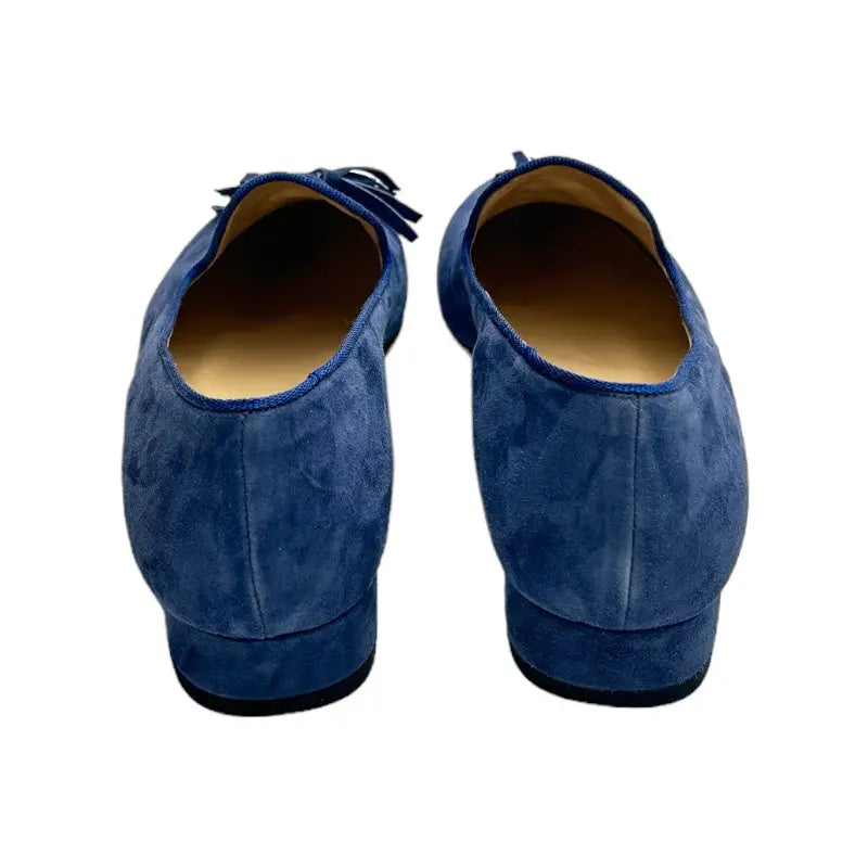 Sandro Barbera AC24 mocassino pelle jeans tacco basso