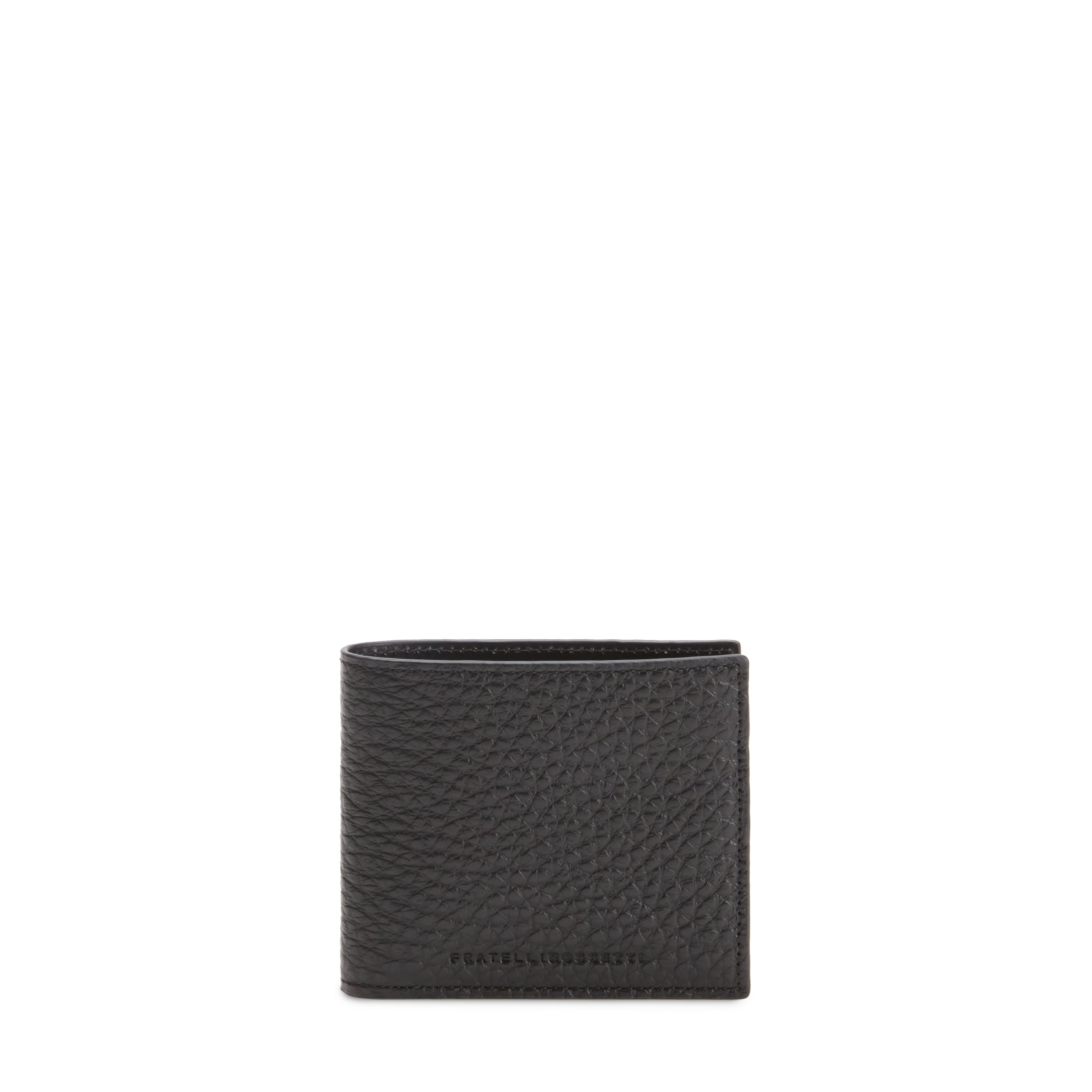 F.lli Rossetti 84870 Portafoglio Uomo Nero Pelle Portamonete