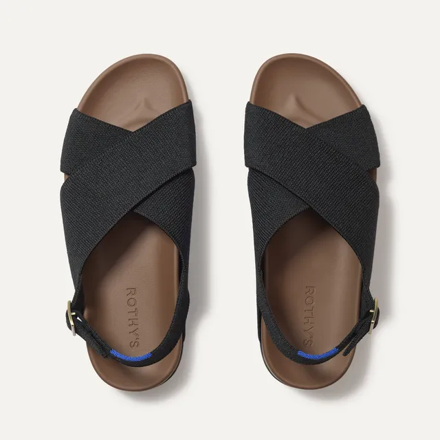 Rothy's The Weekend Sandal sandali Black leggeri