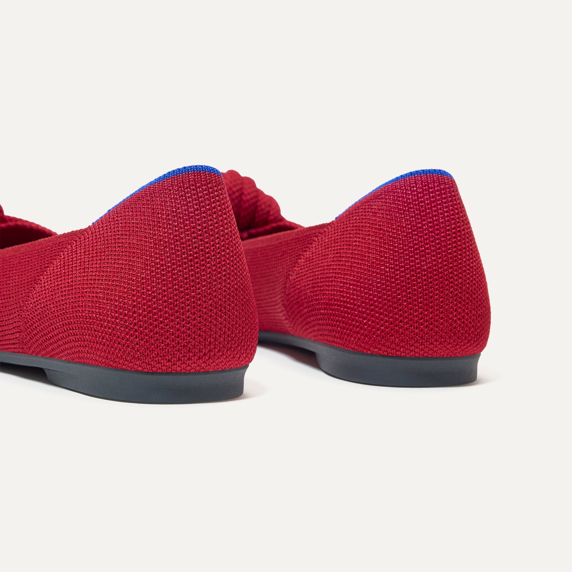 Rothy's The Knot Point II Candied Berry ballerine nodo bordeaux
