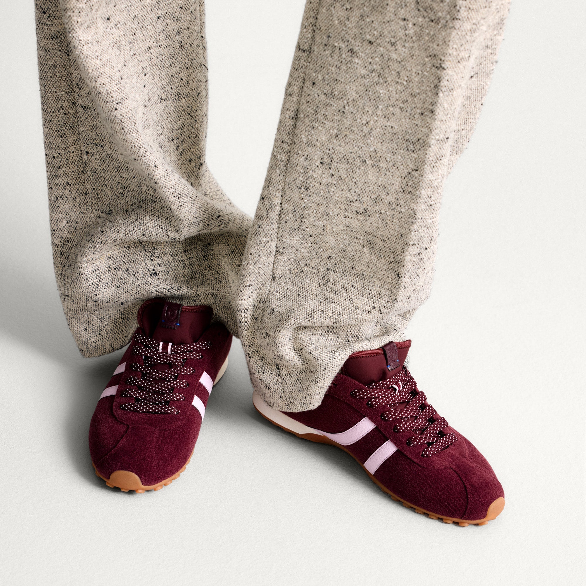 Rothy's The Ivy Sneaker sneakers donna ReVelvet Syrah bordeaux