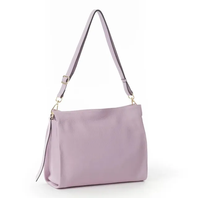 Sandro Barbera & Figli C17 Borsa Donna Lilac Pelle Bottalata 30cm