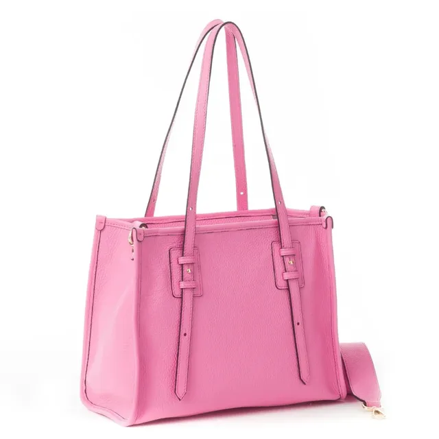 Sandro Barbera C19 Gum Borsa Pelle Rosa Bottalata 31x25