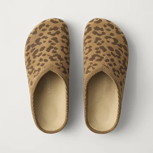 Rothy's The Casual Clog zoccoli donna Khaki Cat maculati