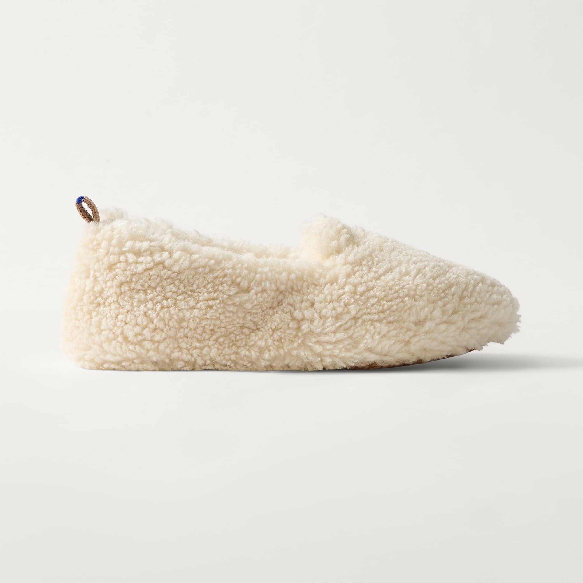 Rothy's Teddy Kids Slipper pantofole Oat Milk pelo vegano bimbo