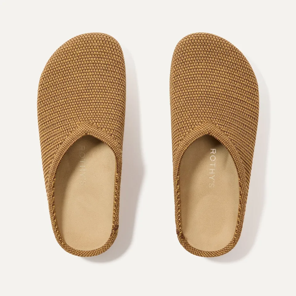 Rothy's The Casual Clog zoccoli donna Wheat rafia marrone
