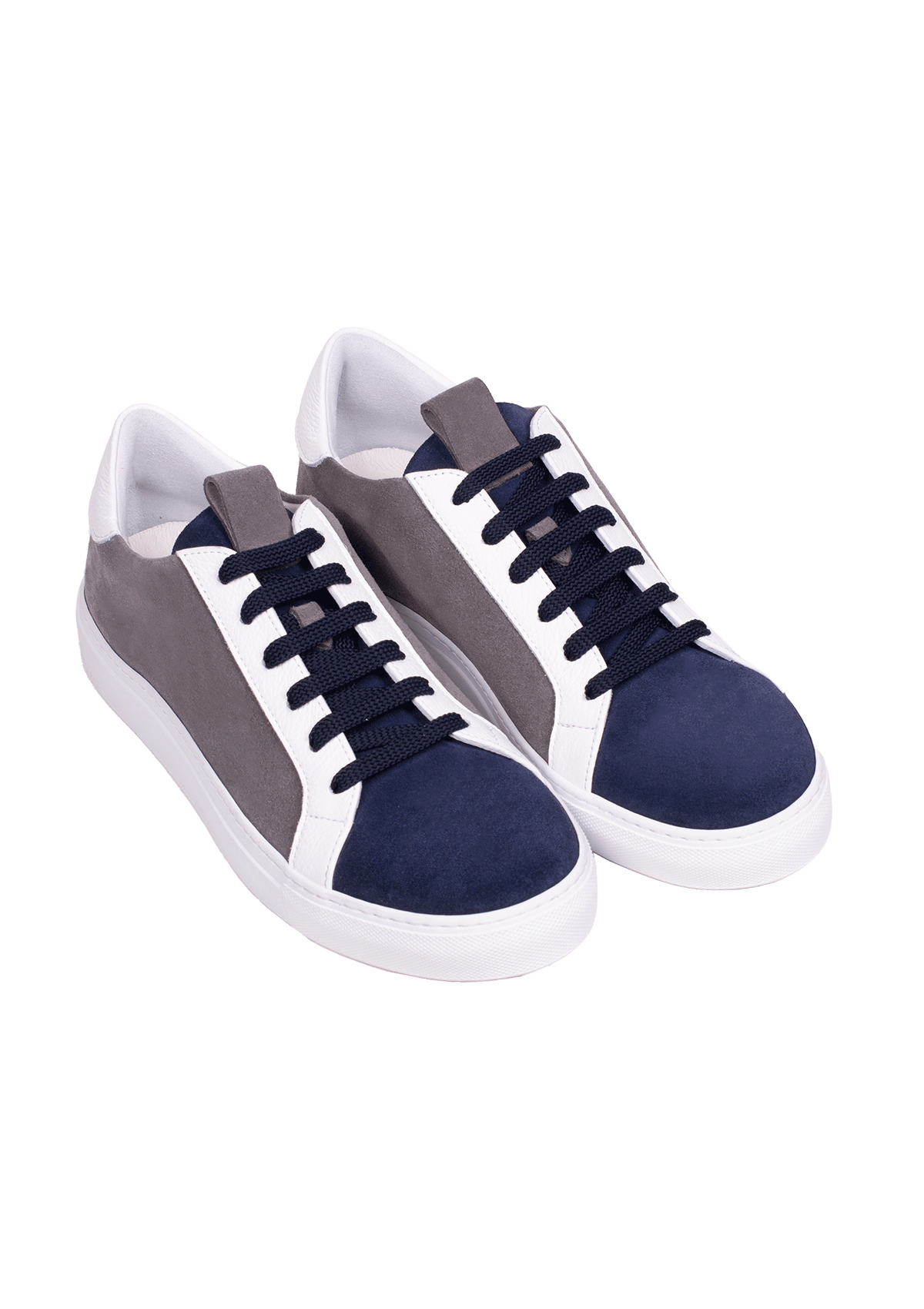 Stefano Bemer Sneakers Modello3 sneakers kudu grigio blu