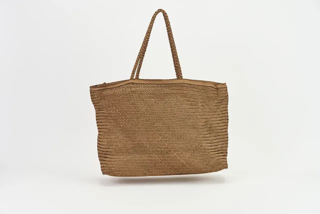 Sandro Barbera Borse 2026 Borsa Cuoio Intrecciata 43x31x15