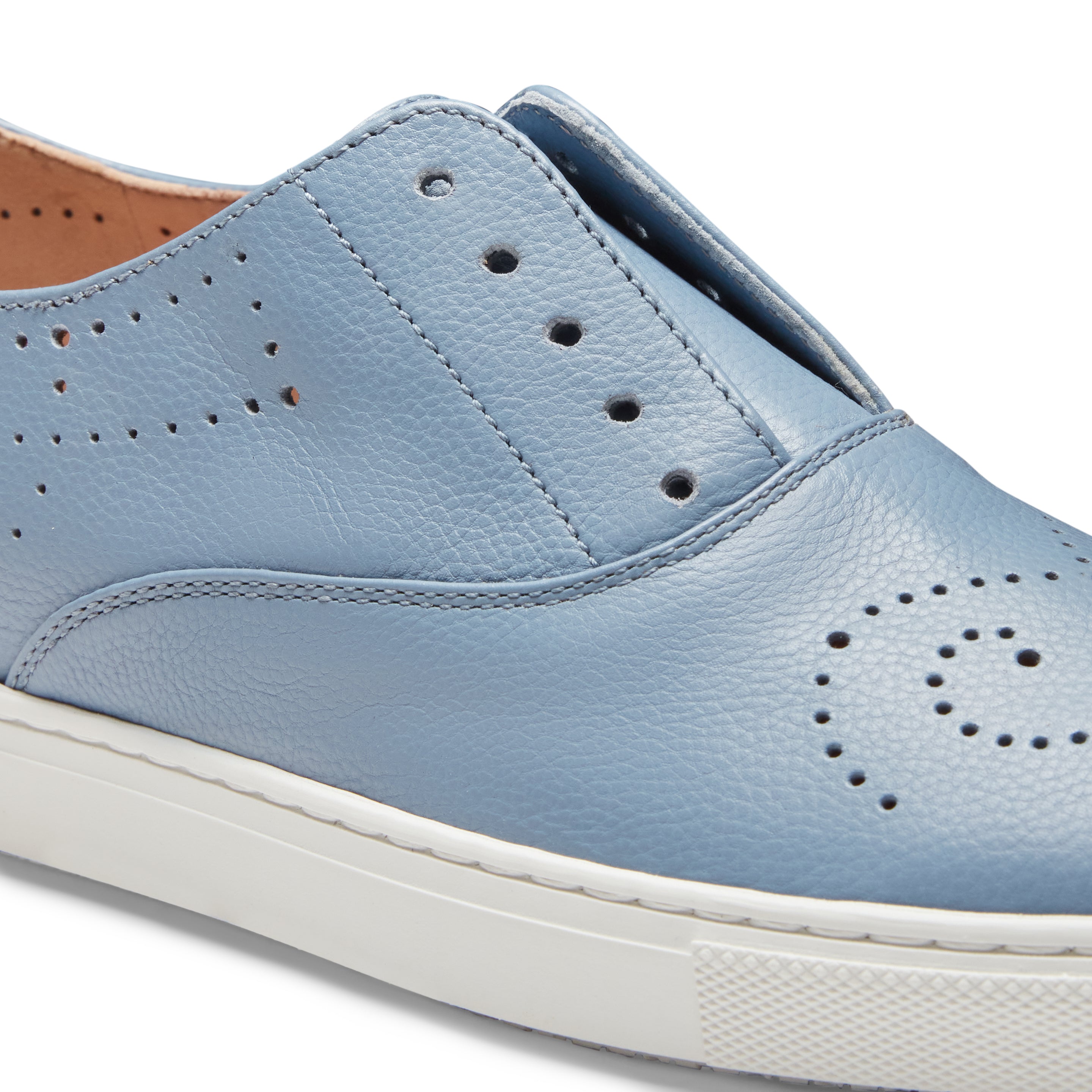 F.lli Rossetti 74709 Hobo Sport sneaker pelle azzurro