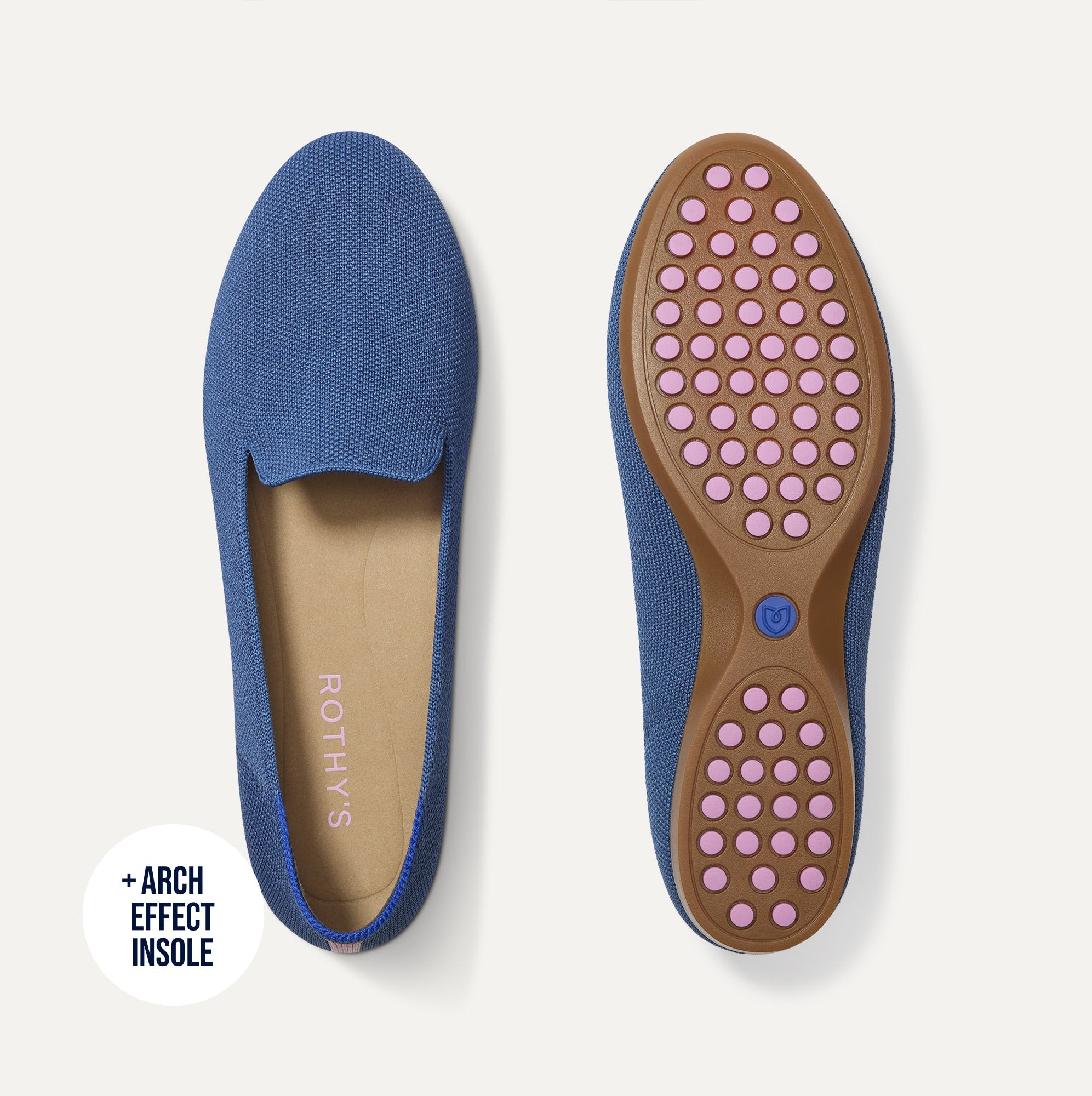 Rothy's The Daily Loafer mocassini donna Blue Trench blu