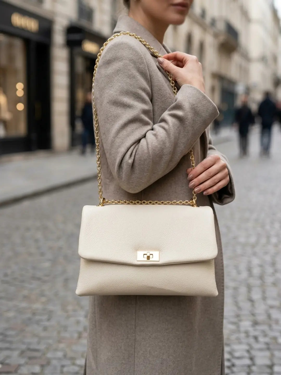 Sandro Barbera BASS 29832 Borsa Beige a Catena