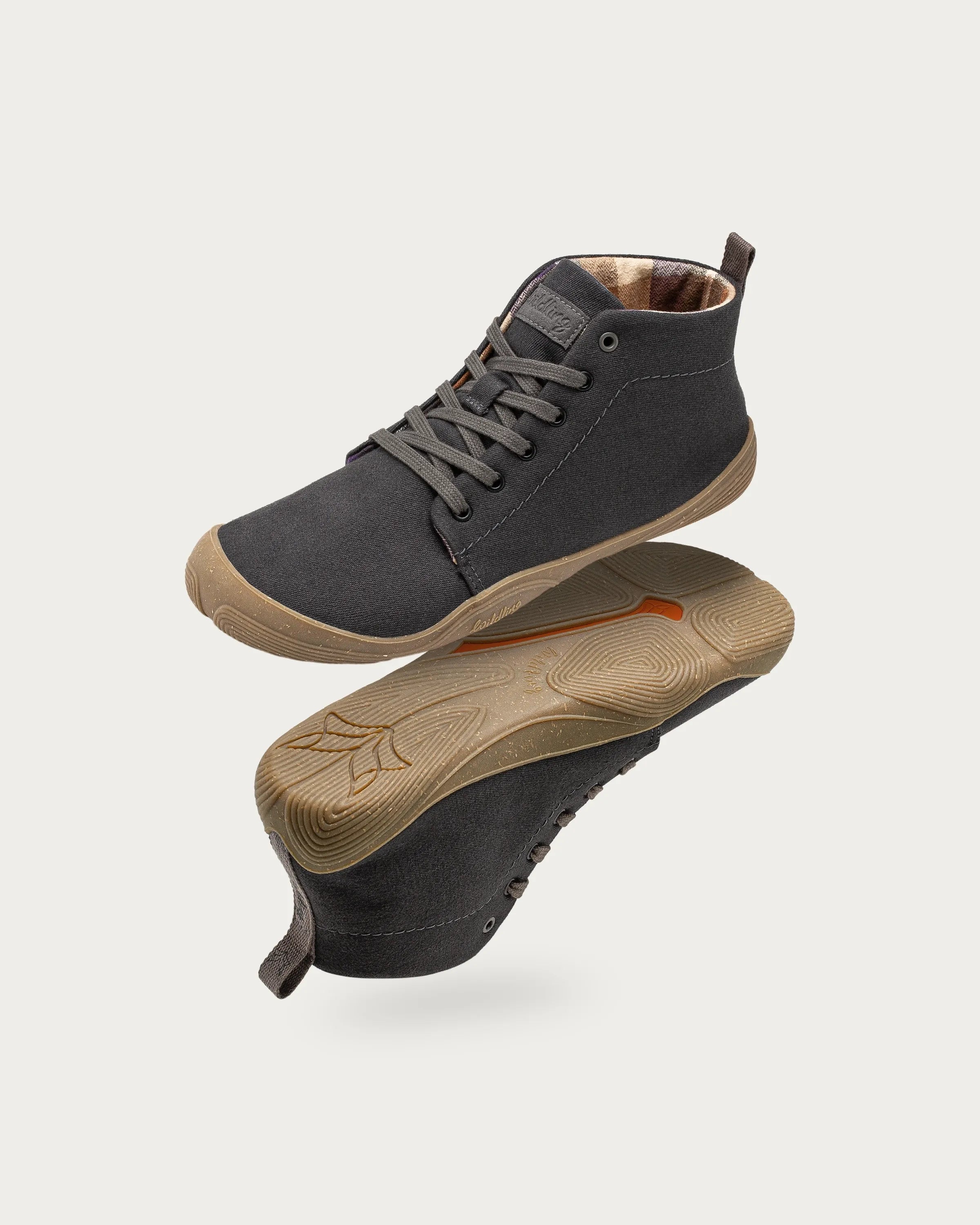 Wildling Filu raven scarpe mid cut nero EU 40 cotone