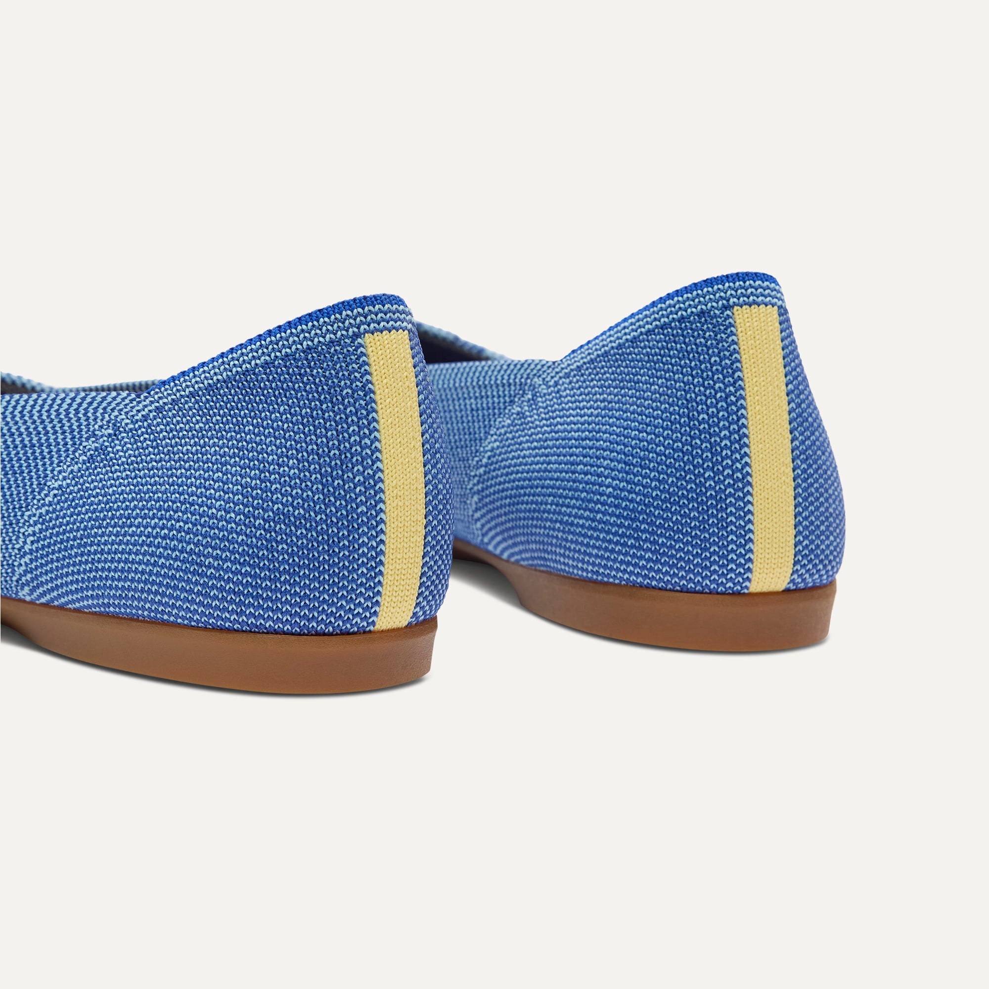 Rothy's The Daily Flat ballerine Clear Blue maglia comoda