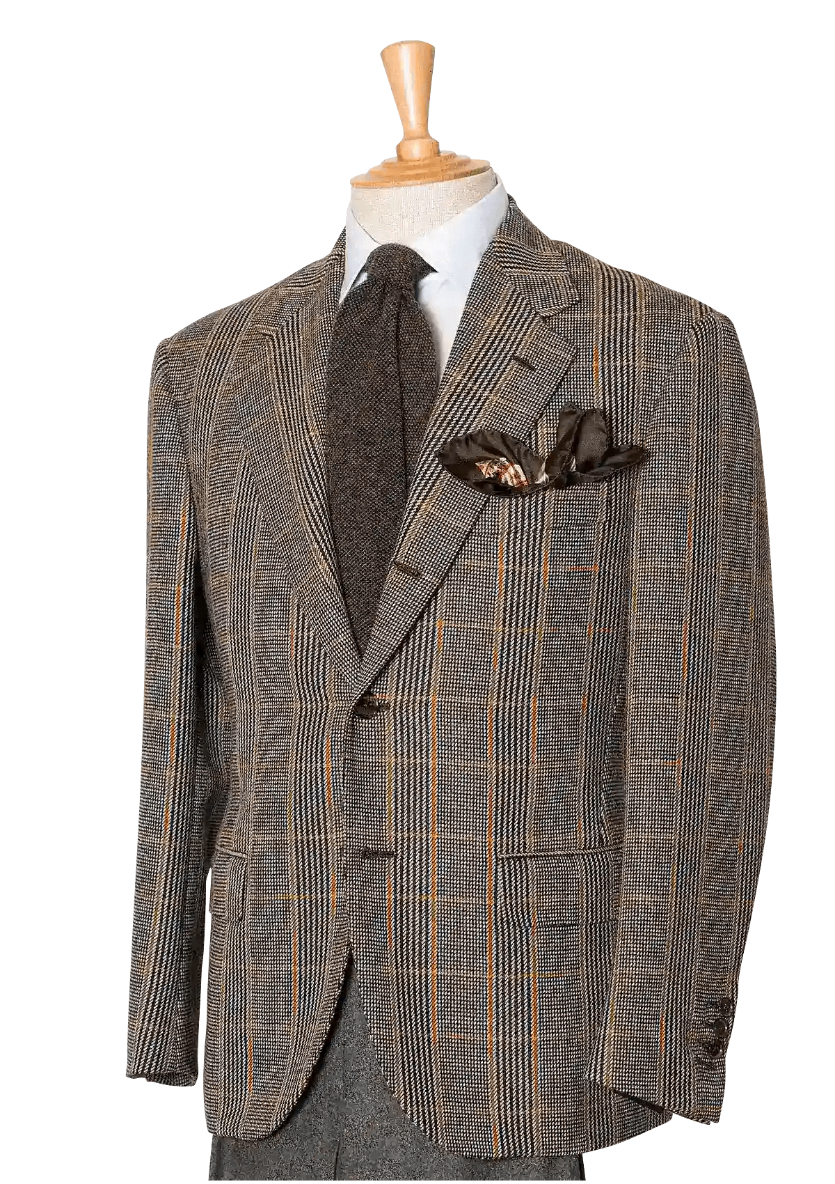Stefano Bemer Blazers SV2020 Giacca Tweed Grigia Taglia 50