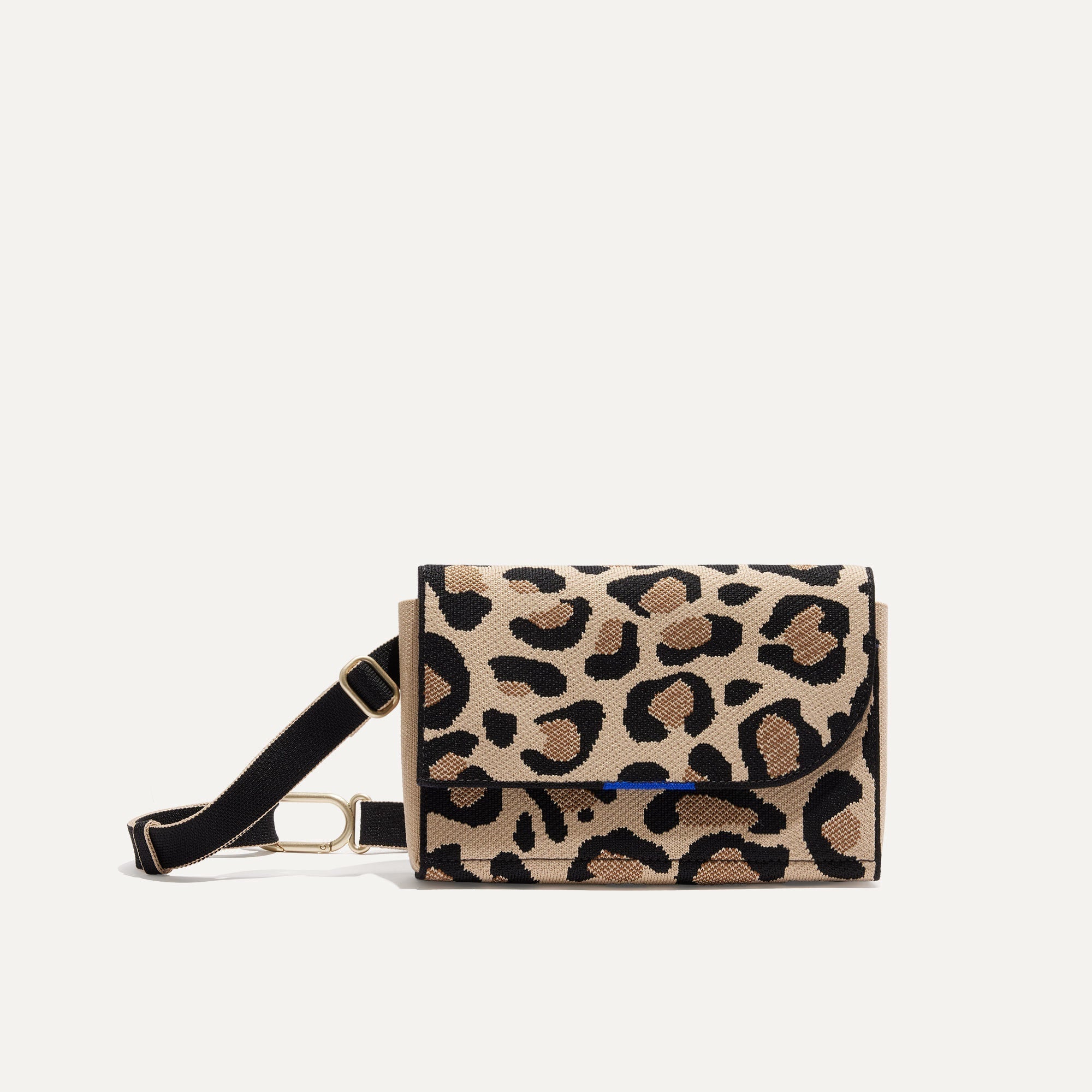 Rothy's The Belt Bag borsa tracolla beige e nera
