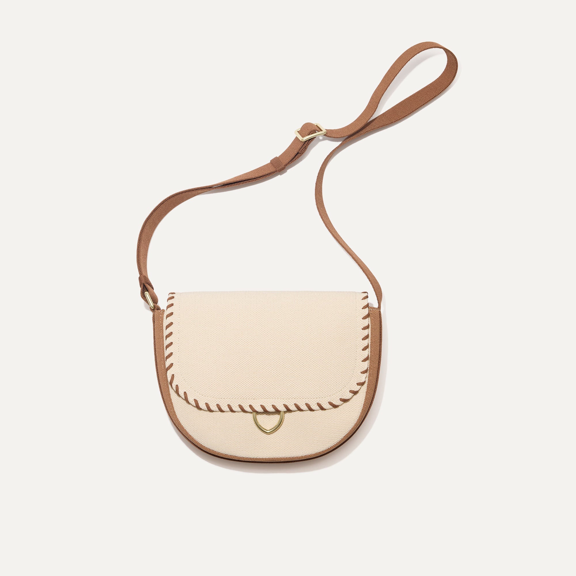 Rothy's The Saddle Bag borsa tracolla Black tessuto