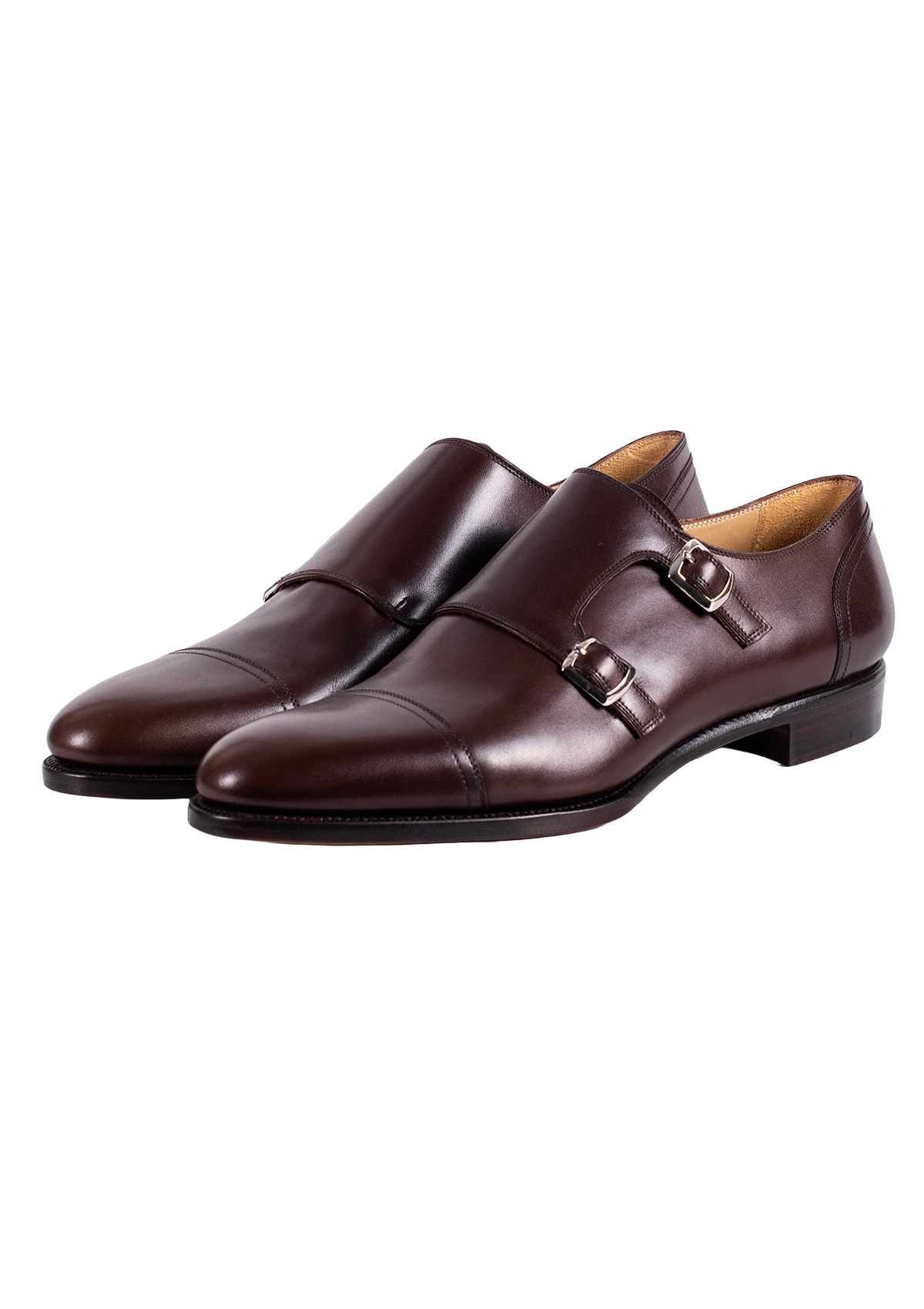 Stefano Bemer E2301 Double Monk Cioccolato Misura 44