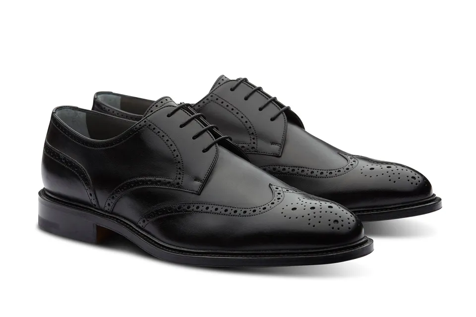 Nipmar Derby E21/1001 scarpa derby nera vitello cuoio