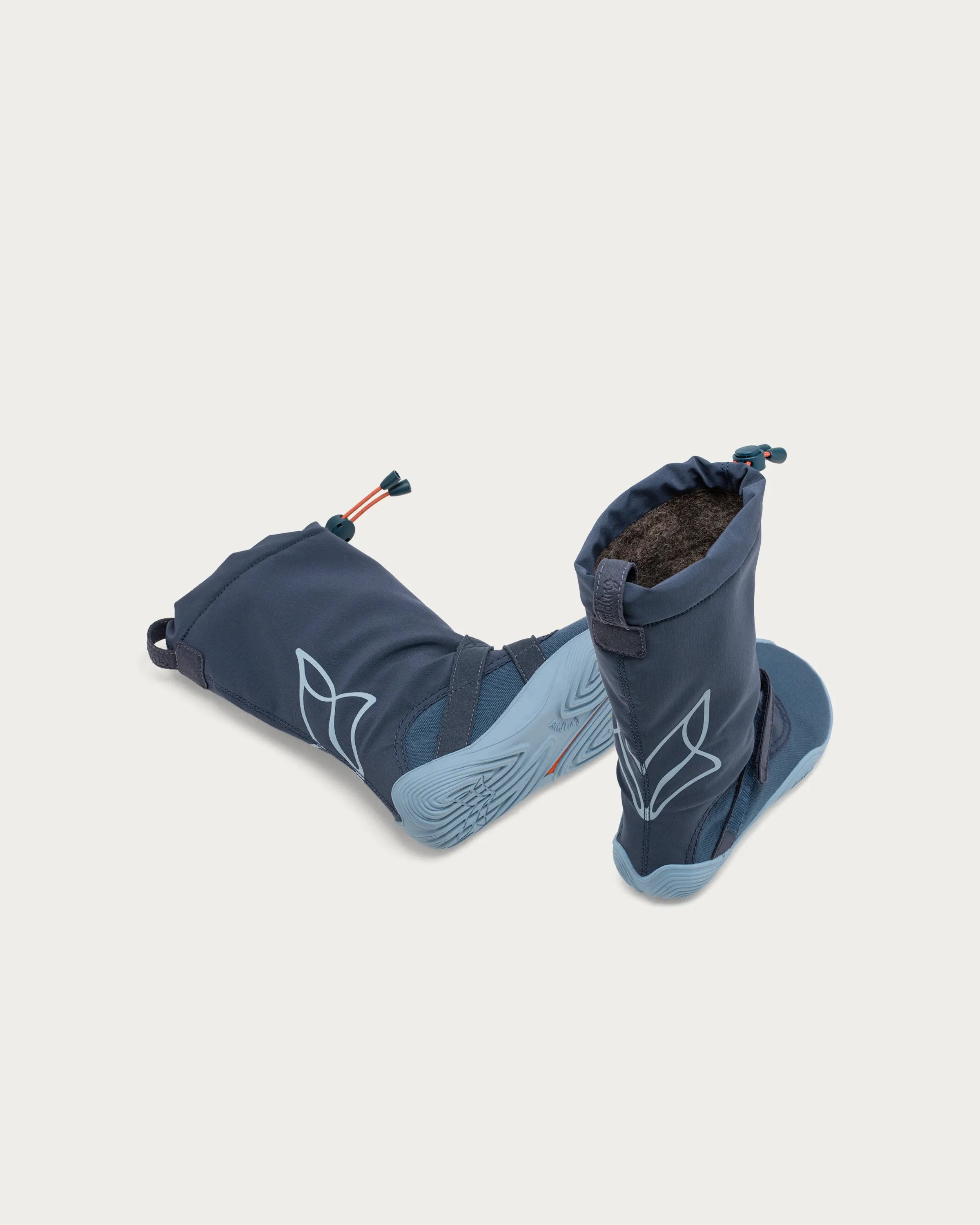 Wildling Feral glacier stivali bambini blu impermeabili caldi