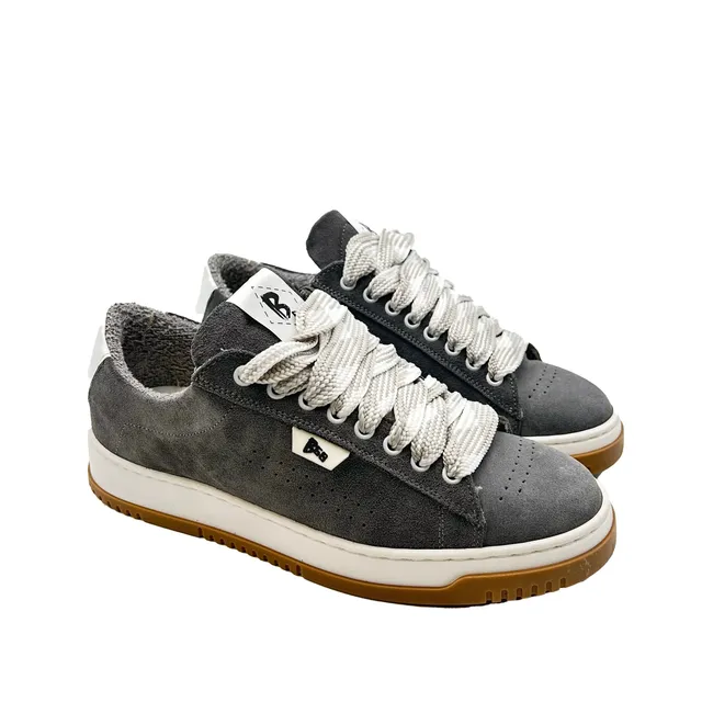 Sandro Barbera & Figli B68 Baggy sneaker pelle grigio EU 40